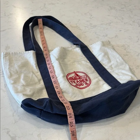Trader Joe's Canvas Reusable Shopping Tote Bag - Picture 5 of 7